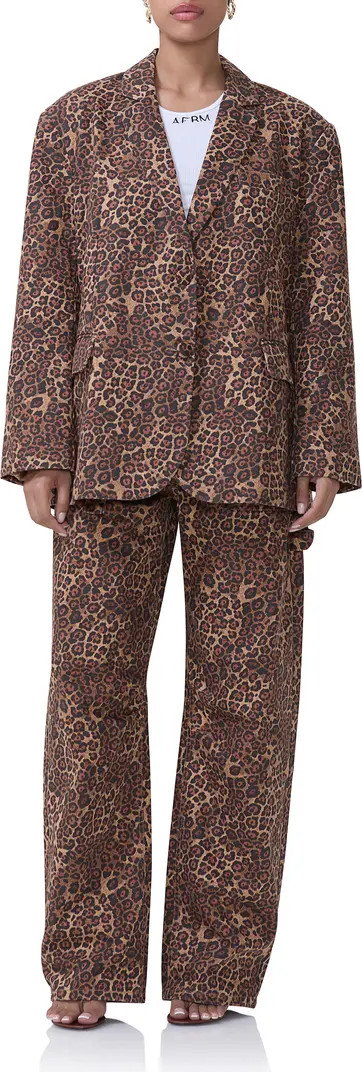 AFRM Joette Oversize Cotton Blend Blazer | Nordstrom | Nordstrom