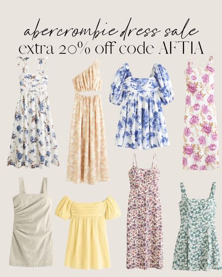 Abercrombie dress sale 🙌🏻🙌🏻

Summer dresses, summer floral dresses, summer fashion 

#LTKstyletip #LTKsalealert #LTKSeasonal