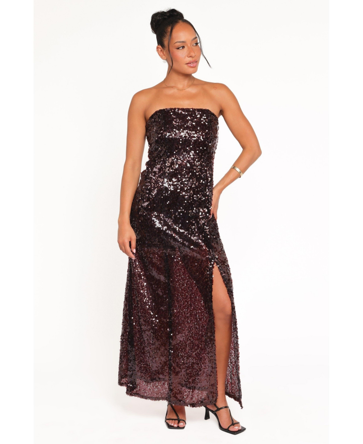 Petal and Pup Women's Liliane Maxi Dress - Cherry sequin | Macy's