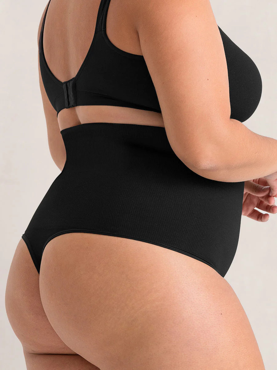 Shapermint Essentials All Day Every Day High-Waisted Shaper Thong | Shapermint
