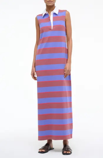 STAUD Julius Sleeveless Polo Maxi Dress | Nordstromrack | Nordstrom Rack