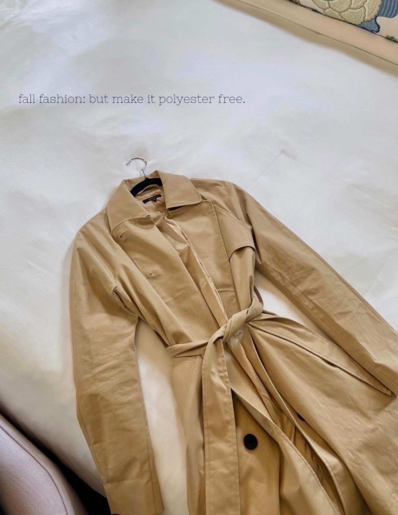 This trench has become my go-to to elevate every fall outfit. A true staple for my capsule wardrobe- and its polyester free! 


Trench coat
Fall coat
Natural fibers

#LTKootd #LTKSeasonal #LTKgrwm