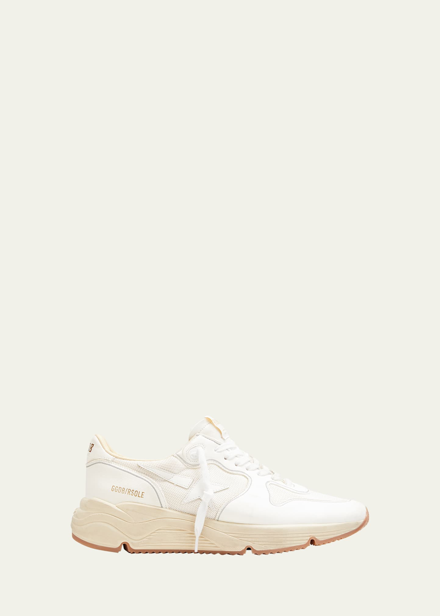 Men's Running Sole Mesh & Leather Sneakers | Bergdorf Goodman