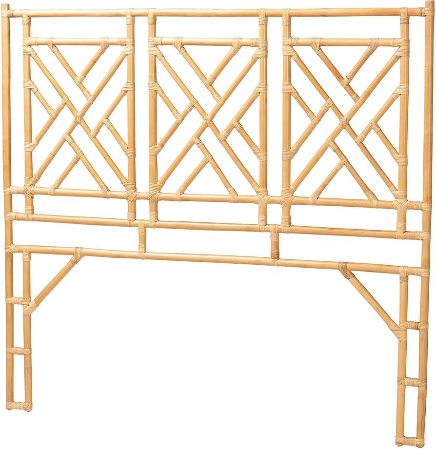 Bali & pari Karavo Bohemian Natural Rattan King Size Standalone Headboard | Amazon (US)