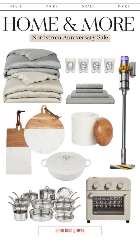 Nordstrom Anniversary Sale Home Decor & more! These are some items I have in my wish list - eucalyptus tencel sheets & matching duvet cover. Grab wood cutting boards & servings trays perfect for hosting. High quality stainless steel cookware set. 

home decor, bedding, cookware, kitchen finds, hosting, candles. 


#LTKHome #LTKOver40 #LTKxNSale
