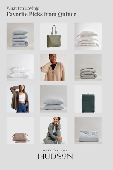 My favorite picks from Quince!

The softest gauze bedding, linen bedding and throw blankets, woven leather bag, boyfriend cardigan and cashmere jogger set 

#LTKstyletip #LTKhome #LTKfindsunder100