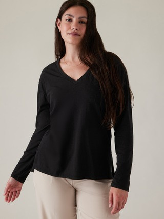 Outbound V-Neck Top | Athleta