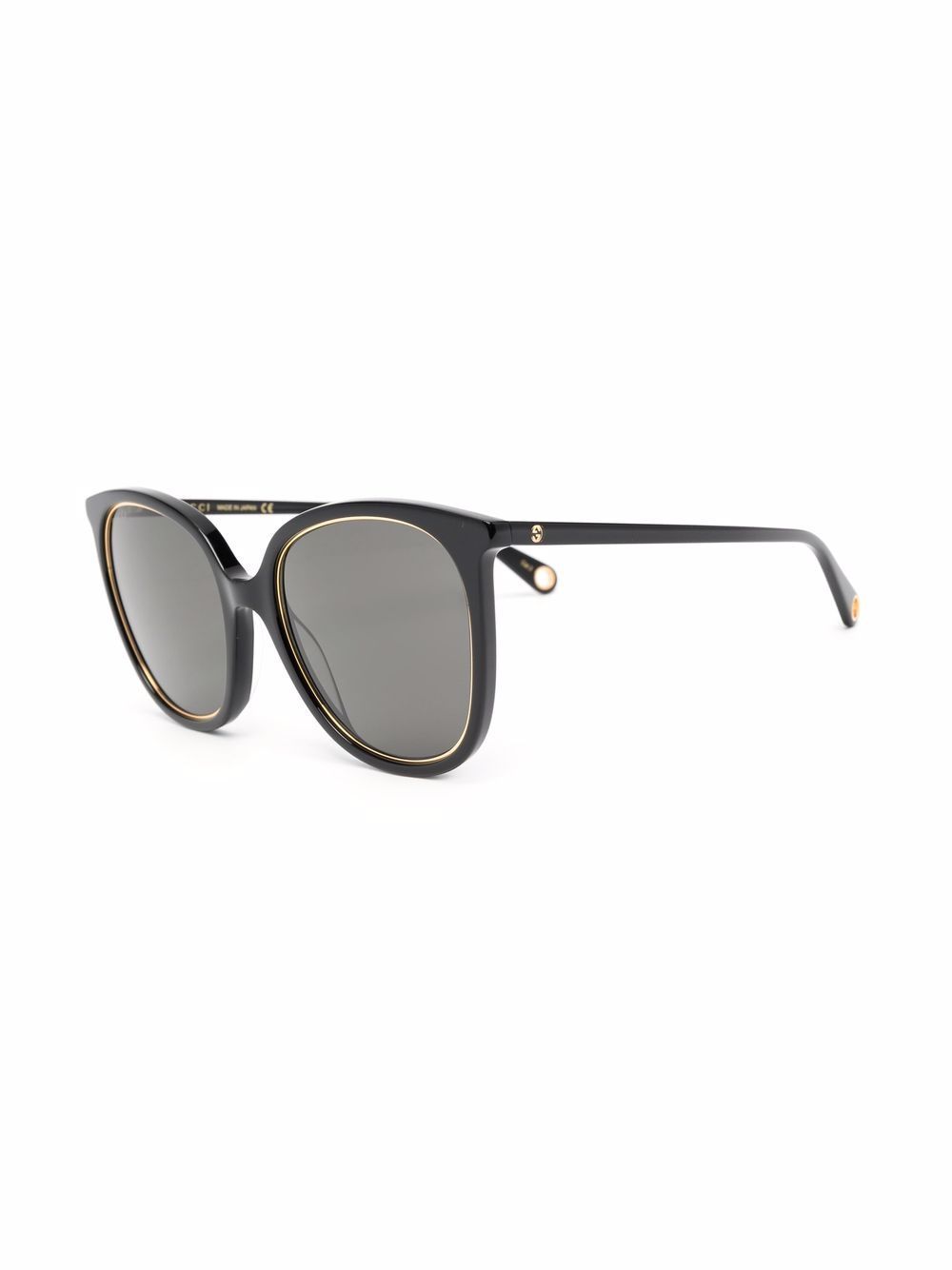 gold-trim cat-eye sunglasses | Farfetch (US)