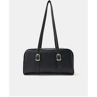 Accessorize Buckle Strap Bowler Bag - Black | Very (UK)