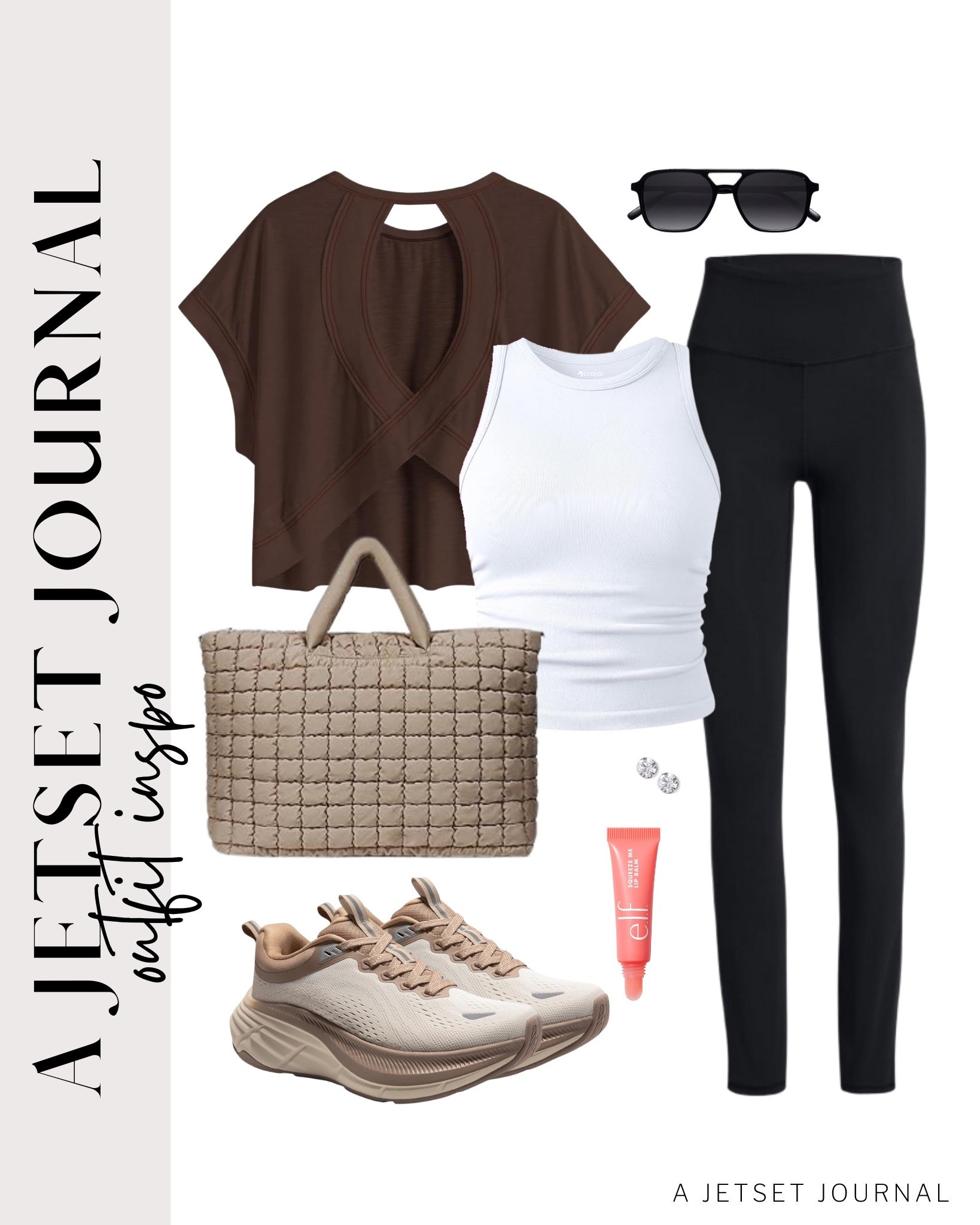 This trendy backless cutout shirt and ribbed tank top can be styled with high-waisted leggings and running shoes!
elf lip balm, gym outfit, activewear, workout look, airport outfit, fall fashion, comfy outfit, fall style, everyday look, running errand outfit idea, makeup favorite, beauty must have, affordable style, amazon fashion

#LTKOver40 #LTKU #LTKStyleTip