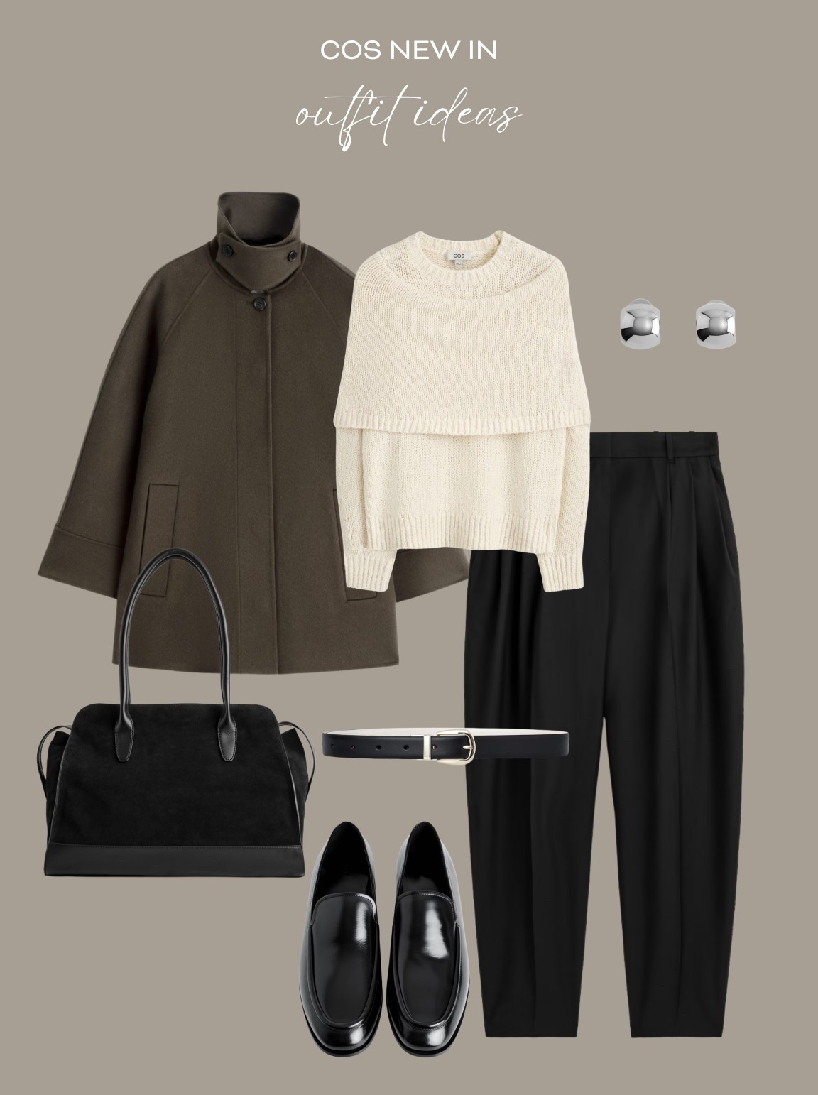 COS new in outfit ideas 💡 

Workwear / the office / trench coat / black loafers / tailored trousers / transitional season 

#LTKuk #LTKworkwear #LTKspring