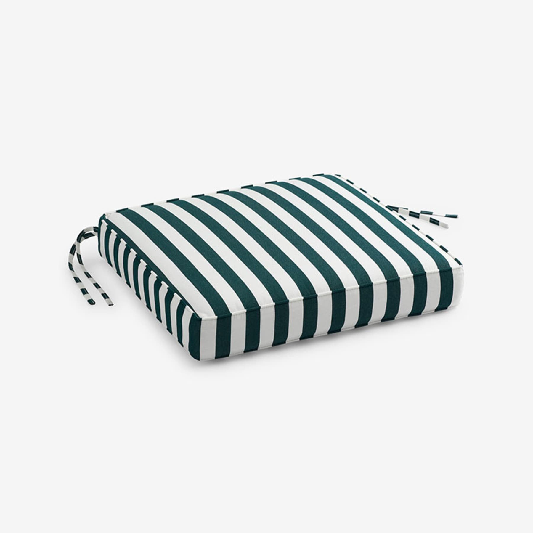 Replacement Boxed Edge Chair Cushion - Mason Stripe, 16 in. x 15 in. | The Company Store