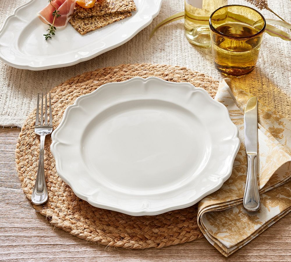Heirloom Stoneware Dinner Plates | Pottery Barn (US)