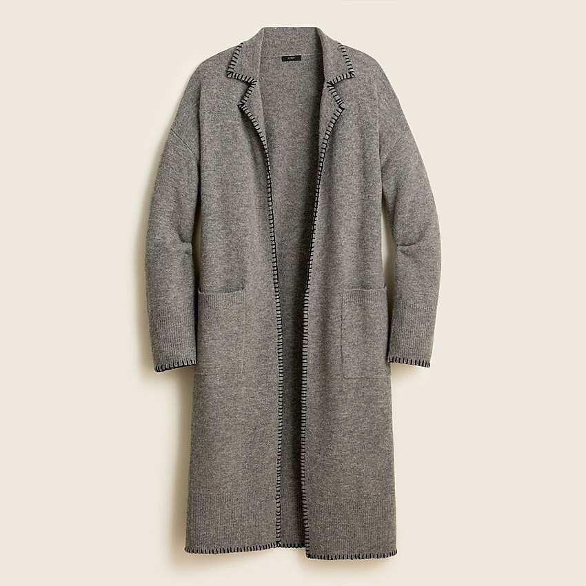 Long sweater-coat | J. Crew US