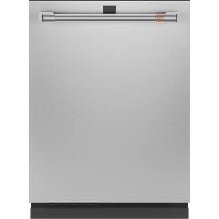 Cafe 24 in. Built-In Top Control Stainless Steel Dishwasher w/Stainless Steel Tub, 3rd Rack, 39 d... | The Home Depot
