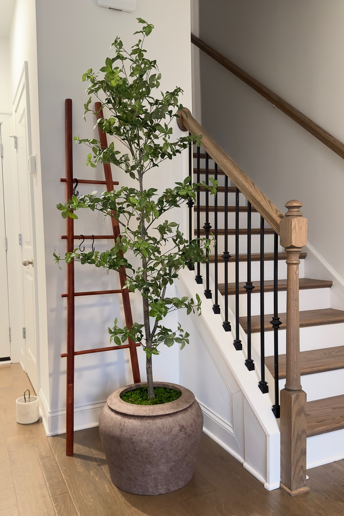 Entryway tree and planter 