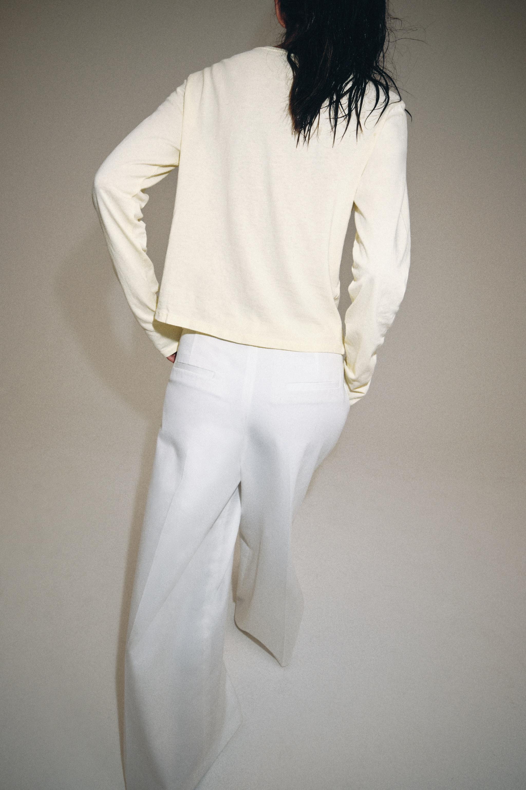 100% COTTON BUTTON T-SHIRT | Zara US