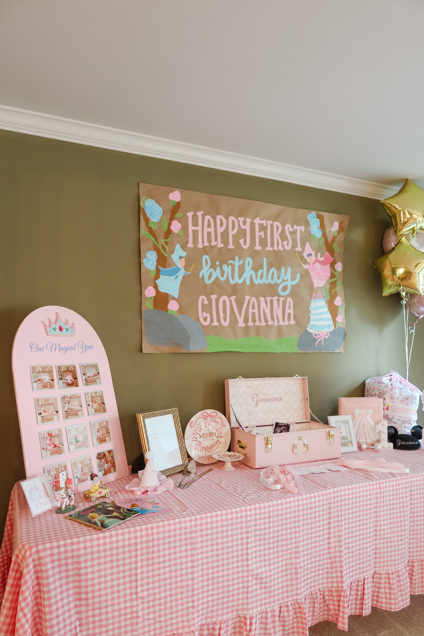 Sharing all the magical details from our baby girl’s One-ce Upon a Dream first birthday party! 💗✨ Inspired by Disney’s Sleeping Beauty with a whimsical twist on the classic “Once Upon a Time” theme, every detail was straight out of a fairytale—from dreamy décor and sweet tablescapes to the cutest party accessories.

I’ve linked everything I could find to help you recreate this enchanting first birthday theme or add a little Disney magic to your own celebration. 🌙🩷👑

#LTK #LTKKids #FirstBirthday #FirstBirthdayParty #BabyGirlBirthday #DisneyBirthday #SleepingBeautyParty #PrincessBirthday #OneceUponADream #PartyDecor #FirstBirthdayIdeas #BirthdayInspo #BabyGirlParty #DisneyMom #FairytaleParty

#LTKBaby #LTKKids
