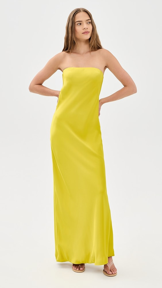 Bias Strapless Gown | Shopbop