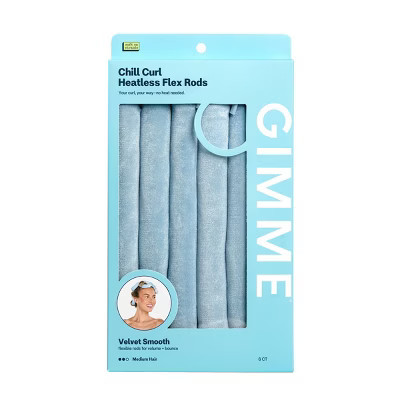 Gimme Beauty Chill Curl Heatless Flex Rods for Volume and Bounce - Medium Hair - 6ct | Target
