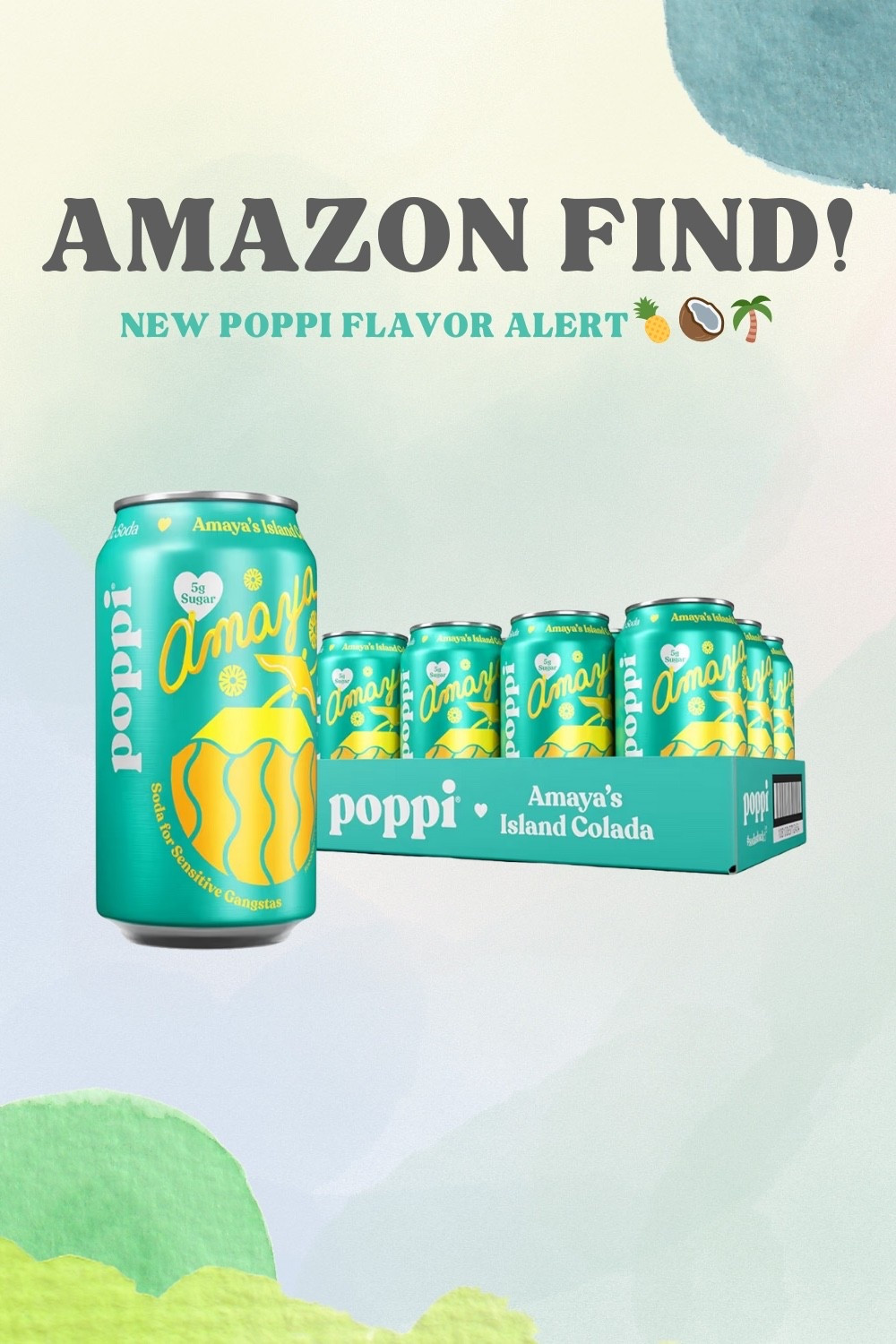 Amaya Papaya’s Island Colada Poppi flavor is now available on Amazon!! It’s SO good🌴🍍🥥

#LTKfoodie