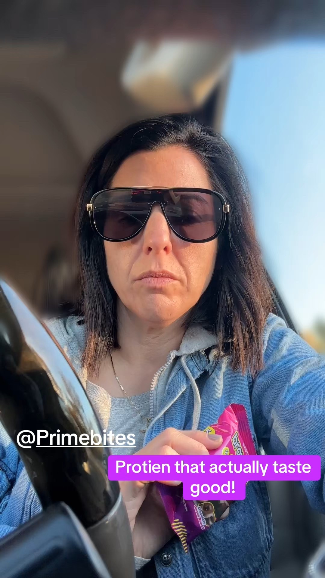 Do you have to eat in your cart?  Great healthy protein on the go! #protien #protienhacks #primebites @primebites 

#LTKGiftGuide #LTKActive
