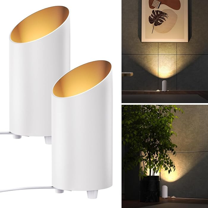 Sunco Uplighting Indoor with Foot Switch, LED Floor Can Light Spotlight, for Indoor Plants 7W, 45... | Amazon (US)