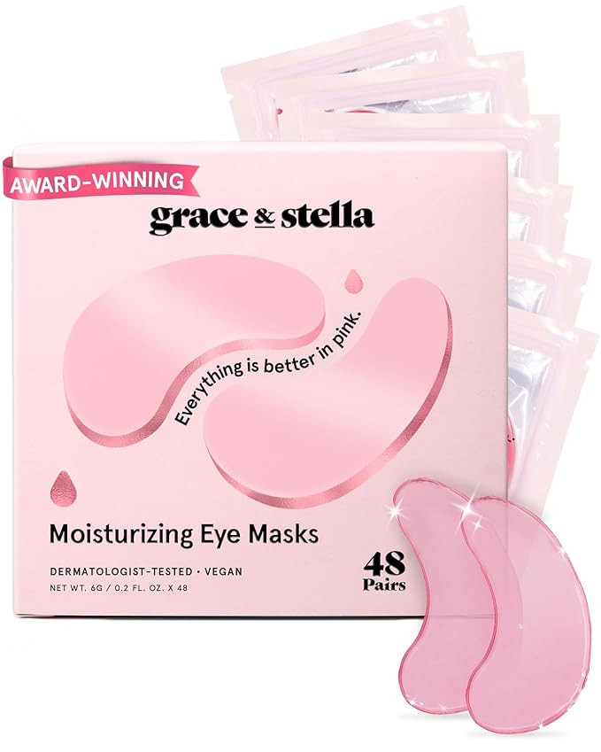 grace & stella Award Winning Under Eye Mask - Reduce Dark Circles, Puffy Eyes, Undereye Bags, Wri... | Amazon (US)