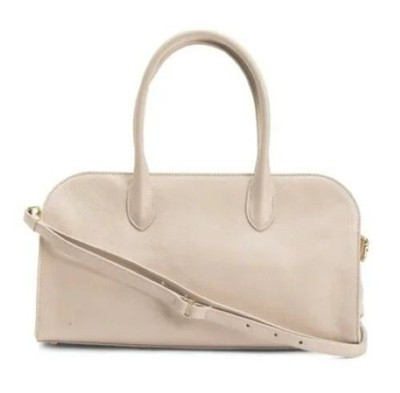 Claudia Firenze Women's NWT Cavallino Tote/Crossbody  - Cream  MSRP $398 | eBay US