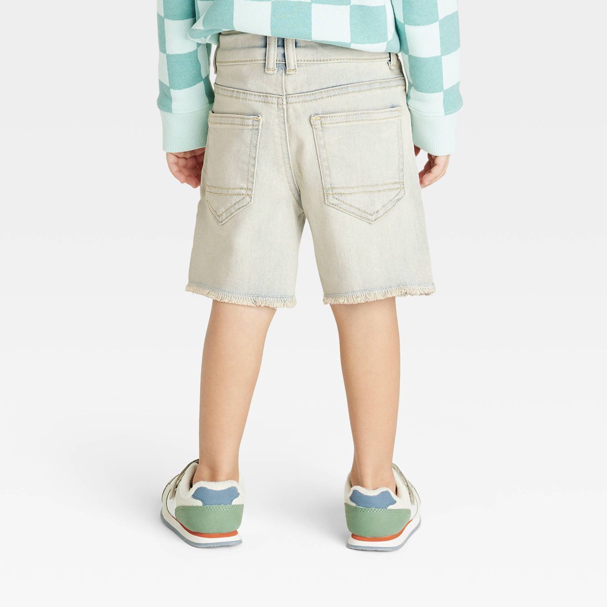 Toddler Boys' Button-Front Pull-On Jean Shorts - Cat & Jack™ | Target