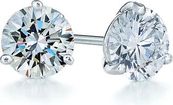 1.25ct tw Diamond & Platinum Stud Earrings | Nordstrom