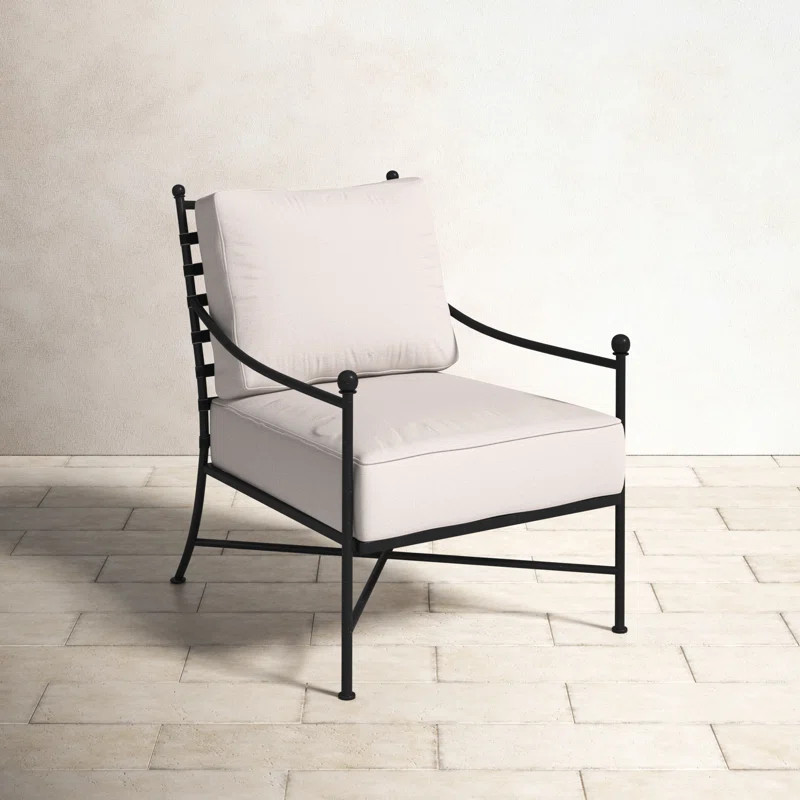 Lucier Patio Chair with Sunbrella Cushions | Wayfair North America