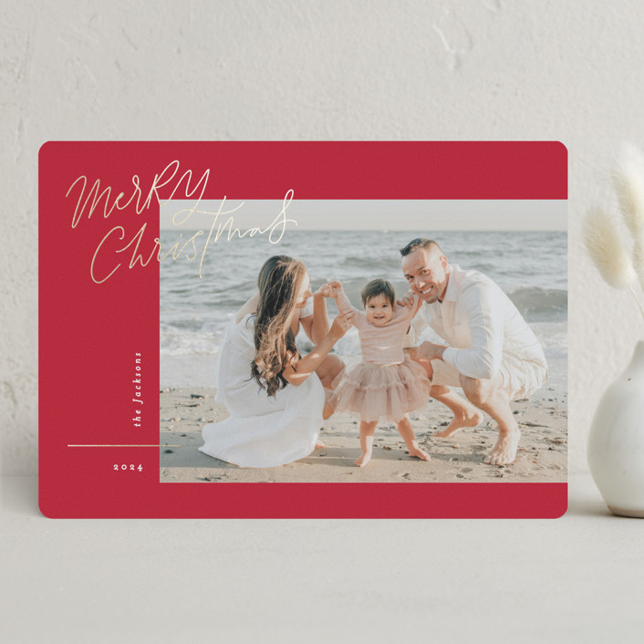 Foiled script | Minted