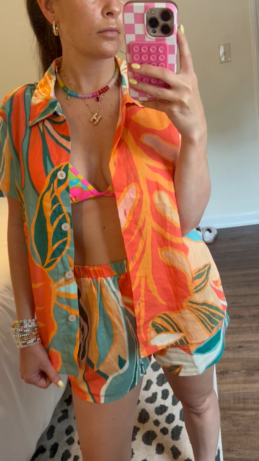 The cutest set for summer!!! Can wear as an outfit or a beach cover up ☀️⛱️🐚👙

#LTKSeasonal #LTKSwim #LTKFindsUnder100