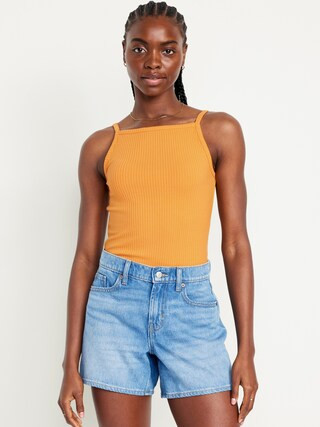 Rib-Knit Cami Tank Top | Old Navy (US)