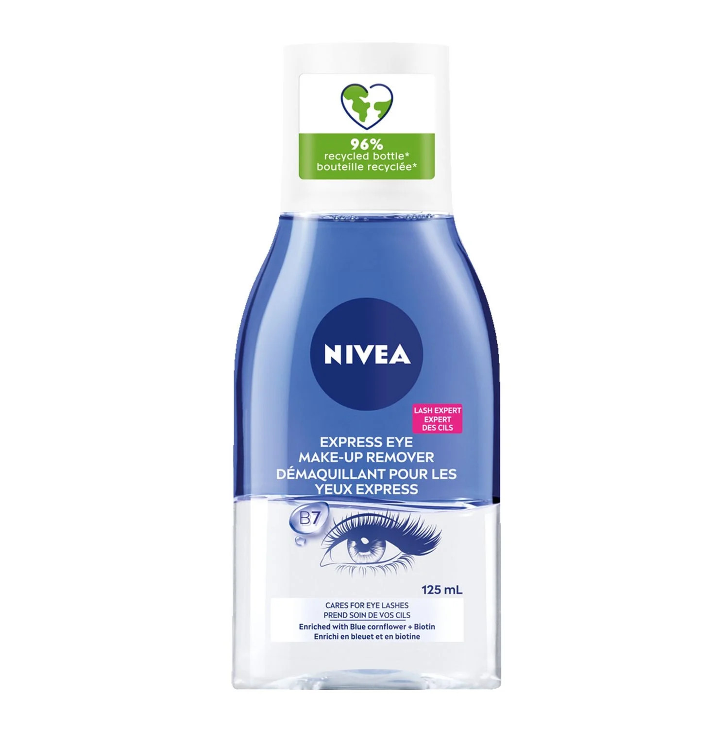 NIVEA Express Eye-Makeup Remover, Face cleanser, 125 mL, 125mL | Walmart (CA)