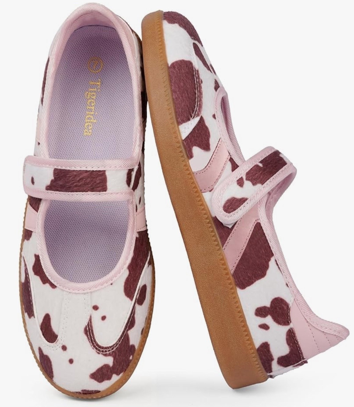 You have got to be kidding me, COW PRINT, samba mary jane dupes 🐮 💕

#LTKSaleAlert #LTKootd #LTKFestival