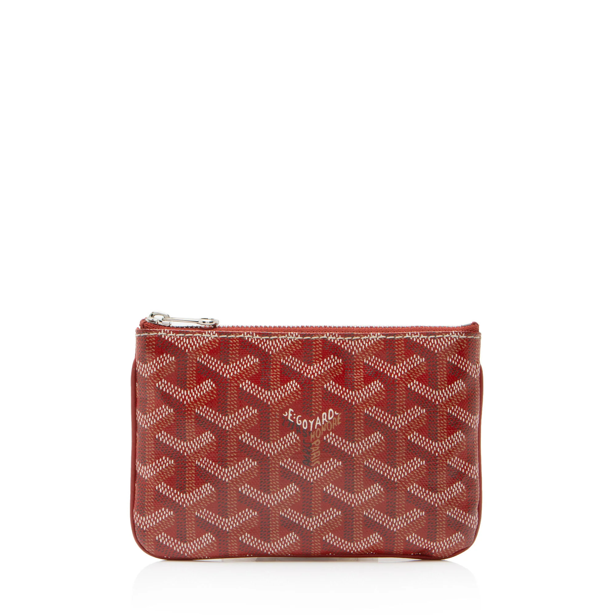 Goyard Goyardine Canvas Senat Mini Pouch | Shop Simon