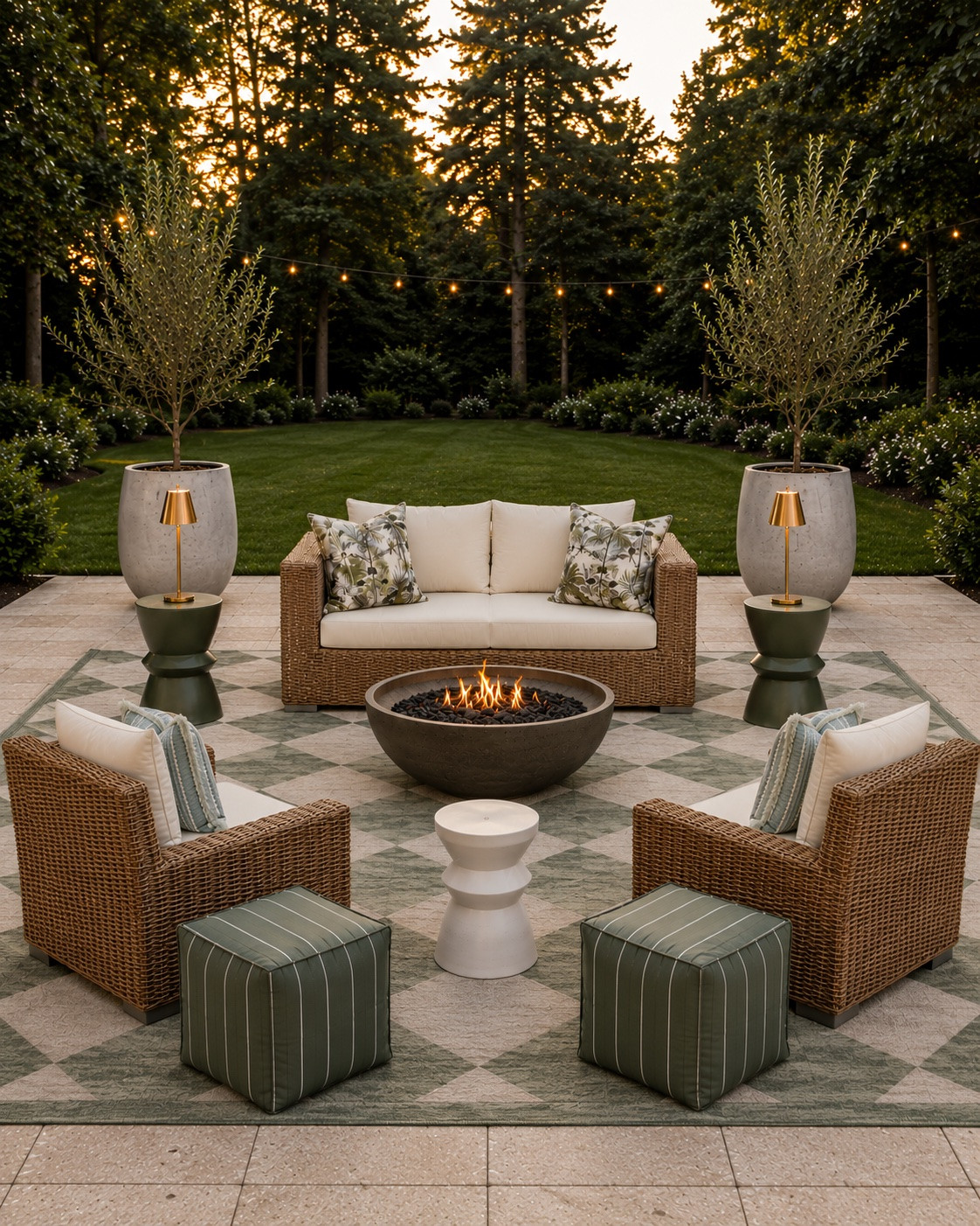 A patio design perfect for fall hosting!

#LTKdayinmylife #LTKHome #LTKSaleAlert
