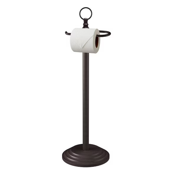 Freestanding Toilet Tissue Holder Bronze - Nu Steel | Target