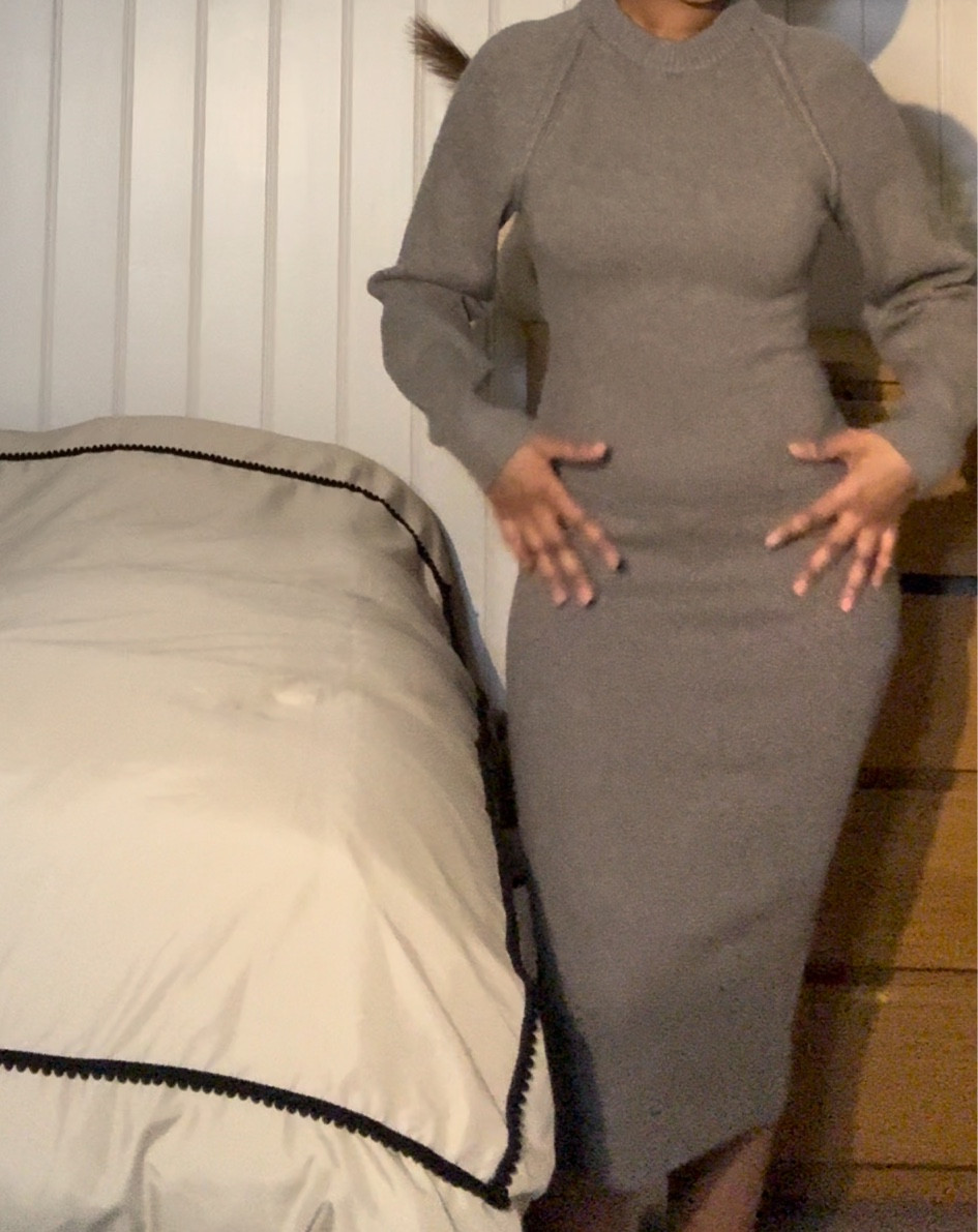 Knitted dress size XS