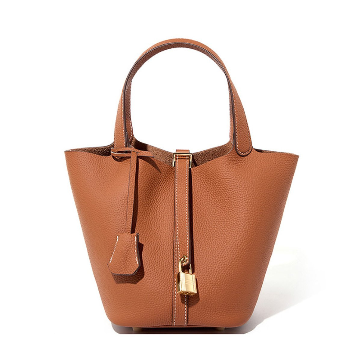 Premium Genuine Leather Bucket Bag - Elegant Handbag for Women | Walmart (US)