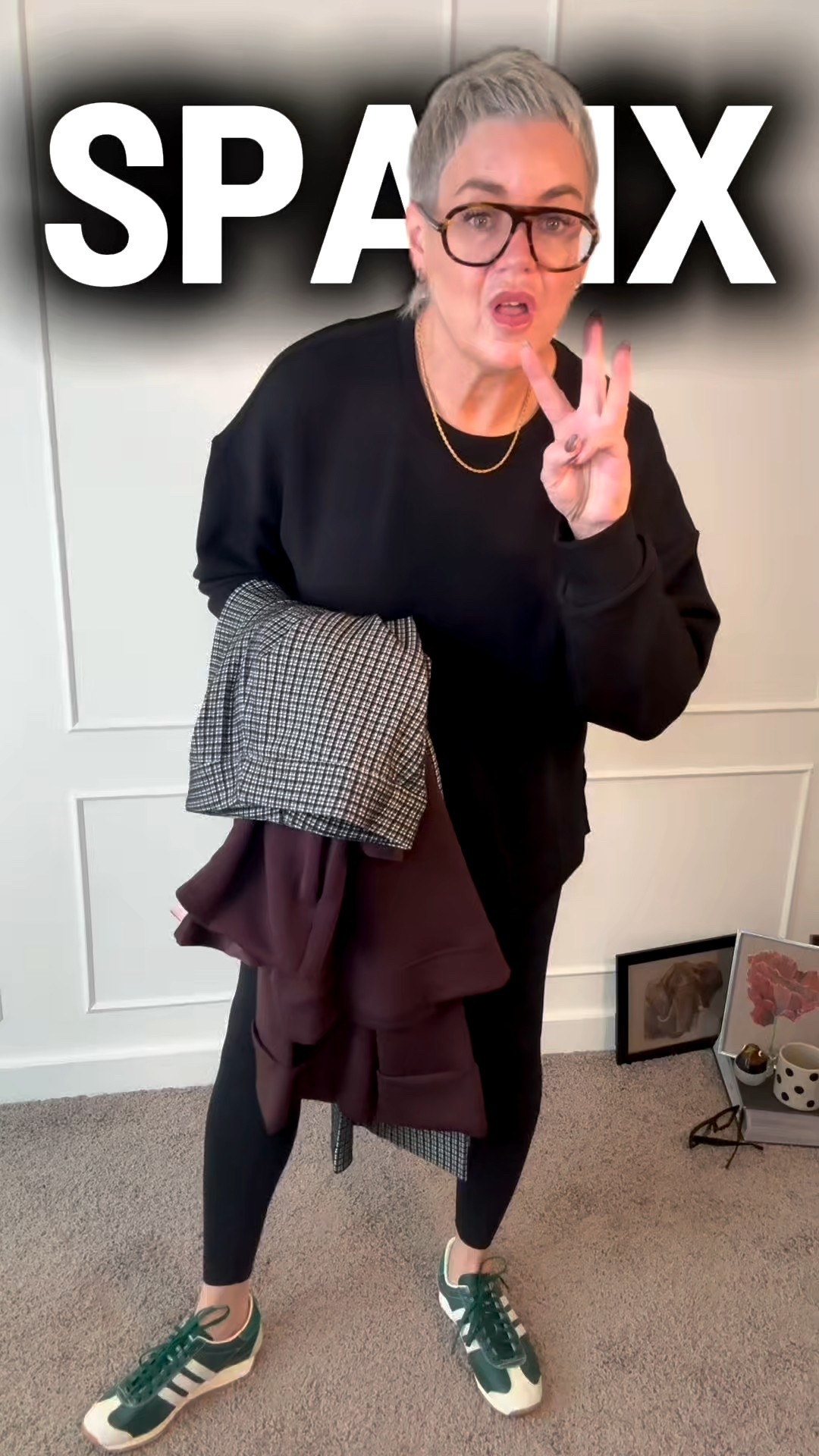 Fall Haul! @spanx 
I’m wearing:
lg/long bottoms 
xlg tops (could wear lg for less oversize)
All are my tts 
#spanxpartner 
Use code: whatcharworexspanx for 15% off your 1st purchase! + free shipping 



#LTKover50style #LTKmidsize #LTKstyletip