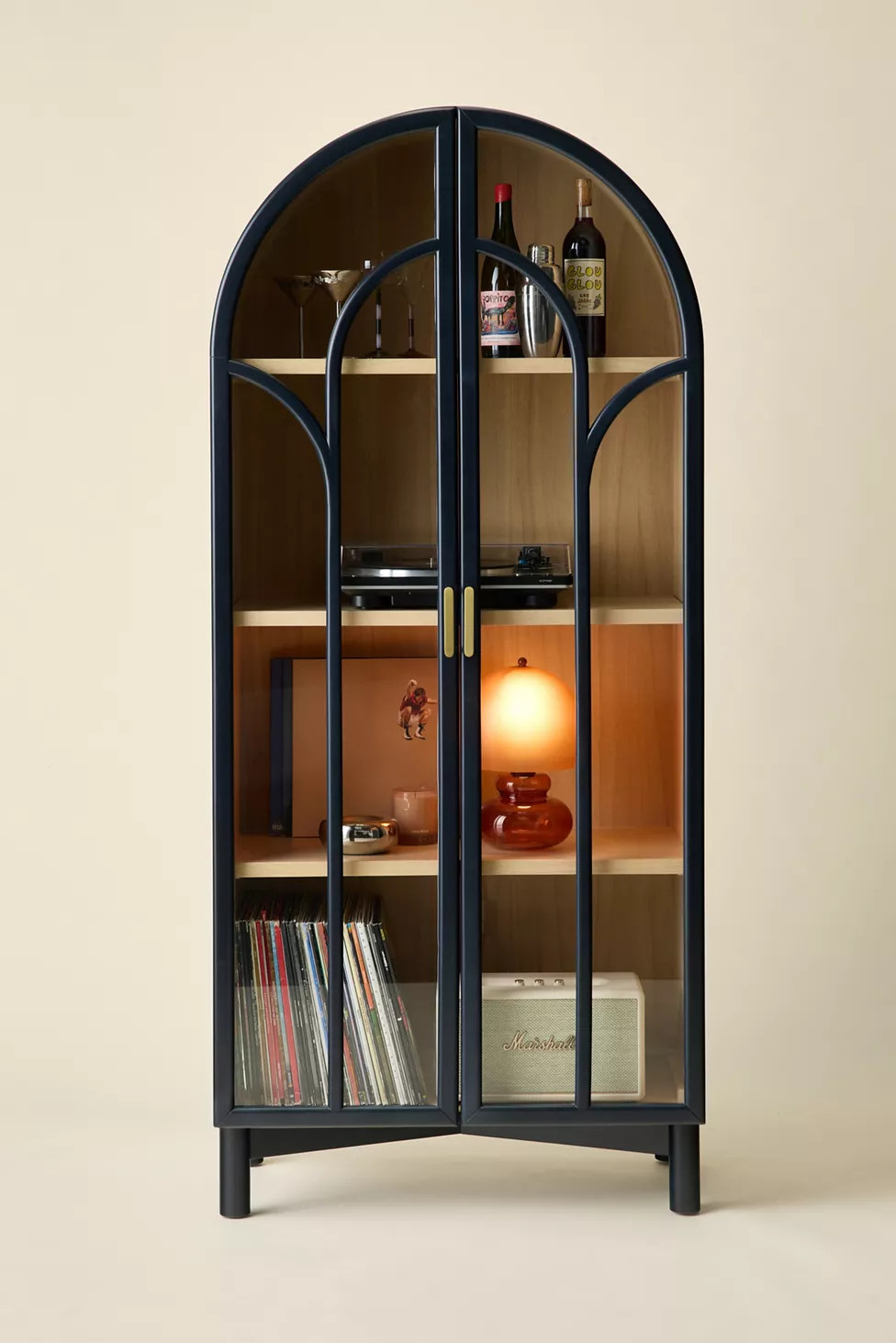 Camille Arched Glass Paned Storage Cabinet | Urban Outfitters (US and RoW)