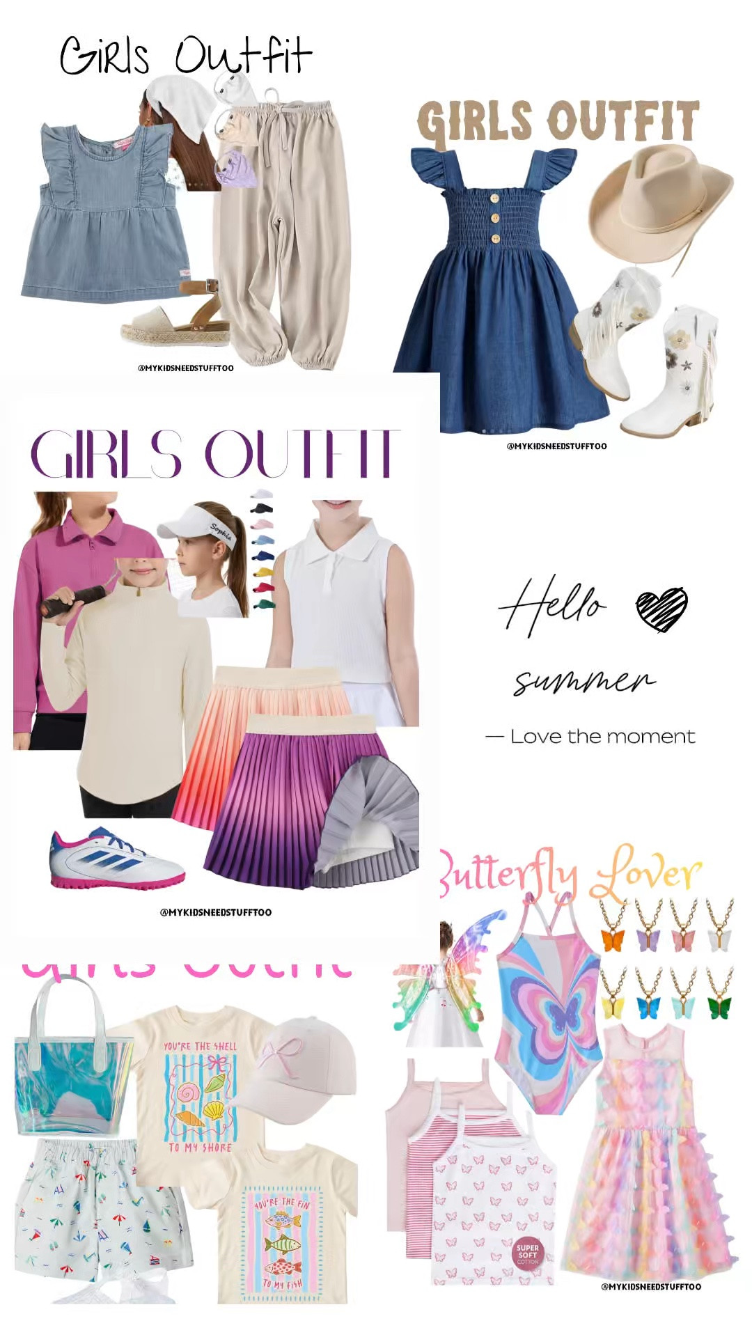 Girls summer outfits

#LTKKids #LTKActive #LTKootd