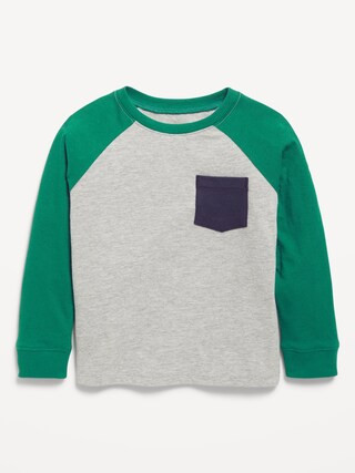 Long-Sleeve Pocket T-Shirt for Toddler Boys | Old Navy | Old Navy (US)