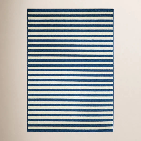 Adrienne Striped Indoor / Outdoor Rug | Wayfair North America
