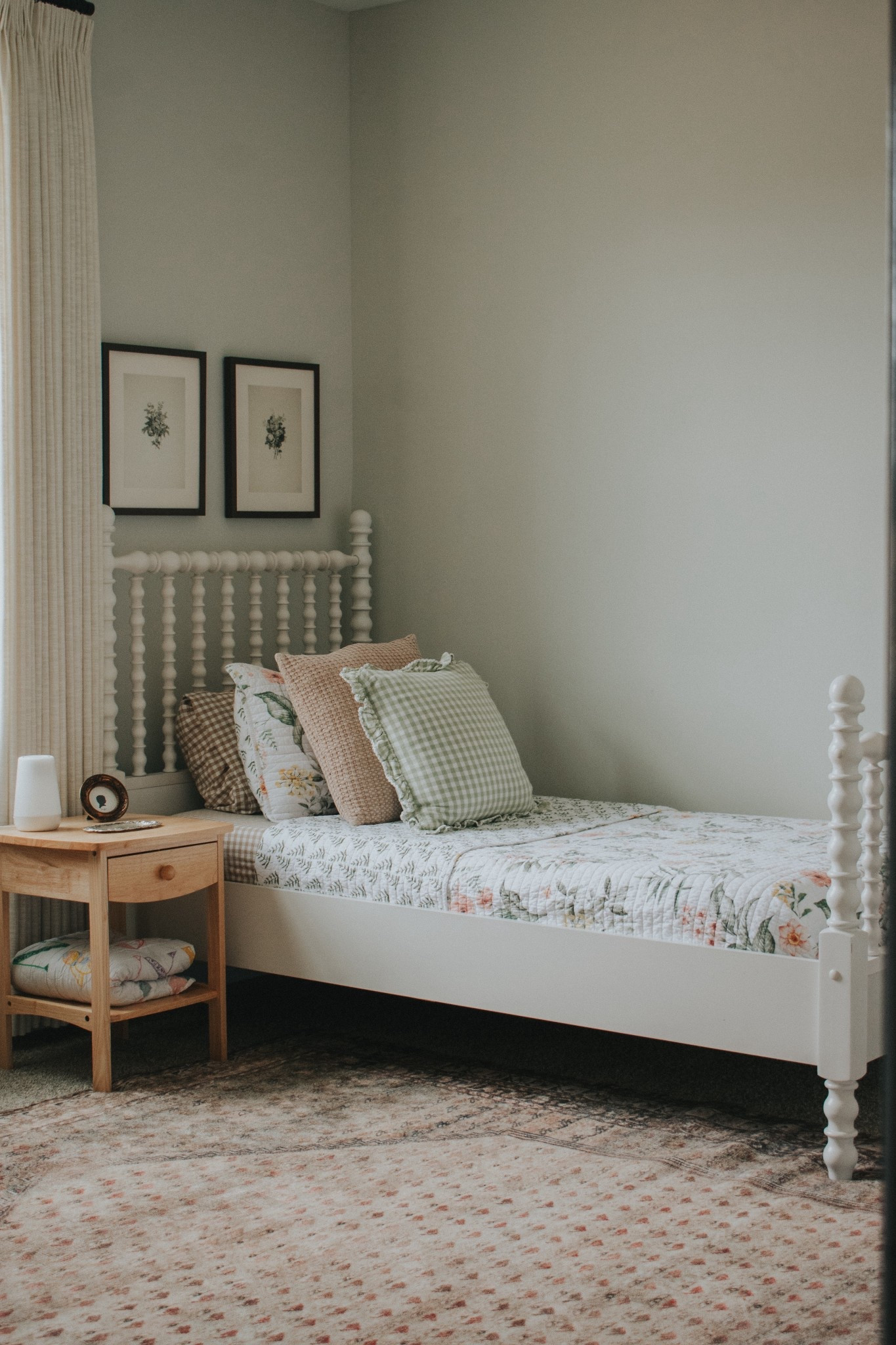 Little girls room. Jenny lind vintage inspired bed. Floral bedding. Girls bedroom  

#LTKKids #LTKHome #LTKStyleTip