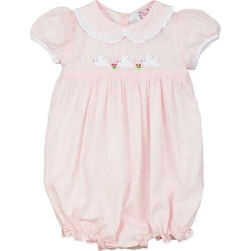 Pink Swiss Dot Bunny Bubble - Shipping Late March | Cecil and Lou