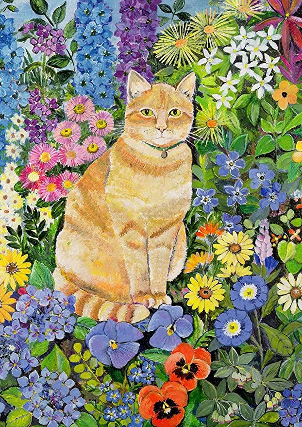 Toland Home Garden 119604 Flower Cat Cat Flag 12x18 Inch Double Sided Cat Garden Flag for Outdoor... | Amazon (US)